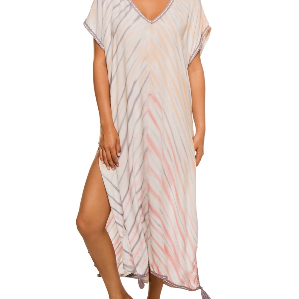 Tye dye caftan
